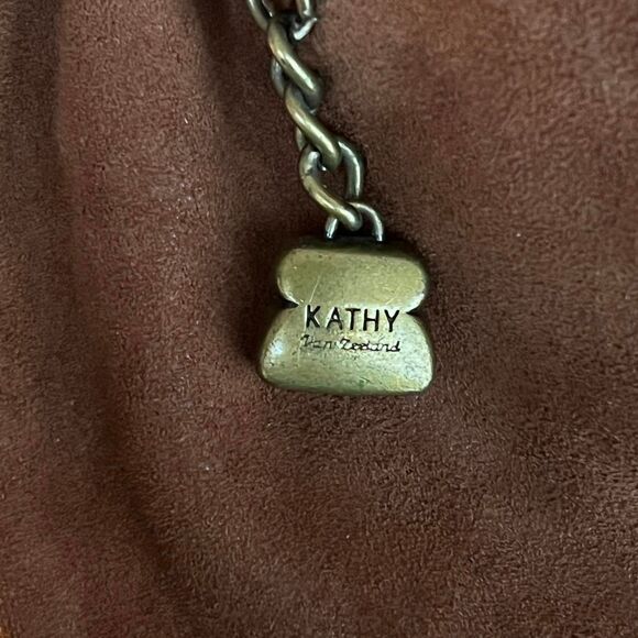 Kathy Van Zeeland Faux Suede Boho Shoulder Bag - Picture 7 of 7